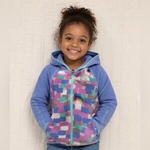 Kids the north face fleece jacket